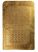 Ręczniki Bamboo Komplet 2 sztuk (50x100+70x140) Paris Złoty